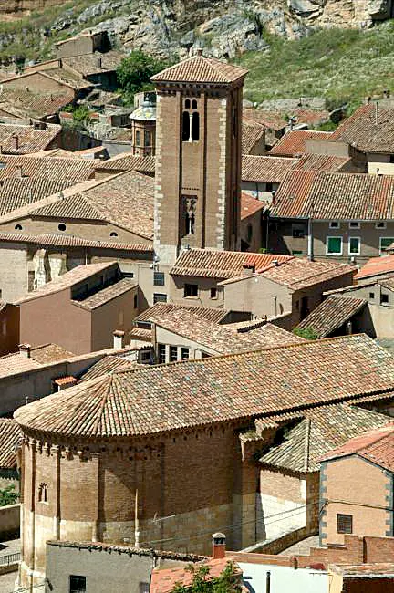 Ábside de la iglesia de San Juan de Daroca